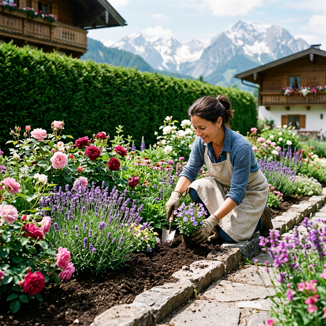 Bepflanzung & Blumenbeete
